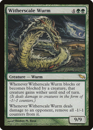 Witherscale Wurm [Shadowmoor] | Tabernacle Games