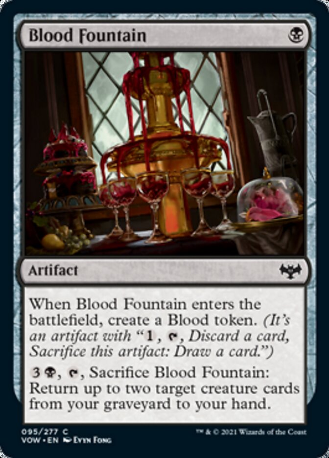 Blood Fountain [Innistrad: Crimson Vow] | Tabernacle Games