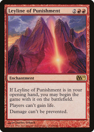 Leyline of Punishment [Magic 2011] | Tabernacle Games