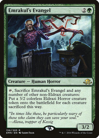 Emrakul's Evangel [Eldritch Moon] | Tabernacle Games