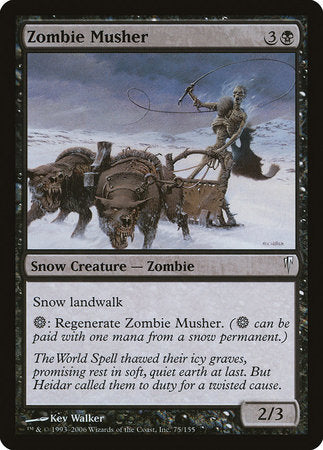 Zombie Musher [Coldsnap] | Tabernacle Games