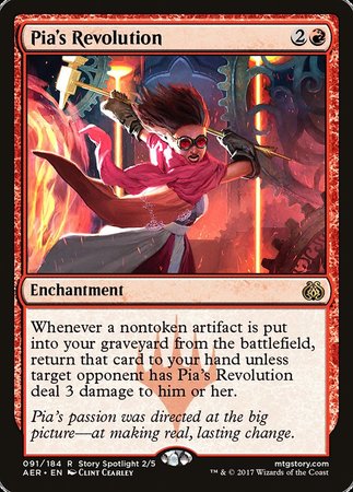Pia's Revolution [Aether Revolt] | Tabernacle Games