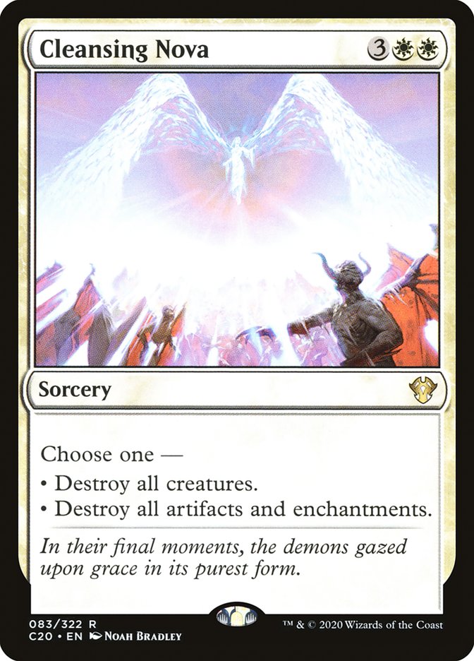 Cleansing Nova [Commander 2020] | Tabernacle Games