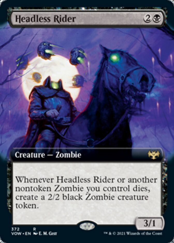 Headless Rider (Extended) [Innistrad: Crimson Vow] | Tabernacle Games