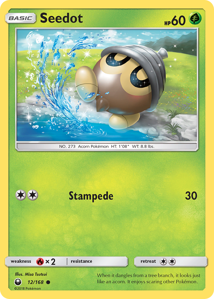 Seedot (12/168) [Sun & Moon: Celestial Storm] | Tabernacle Games