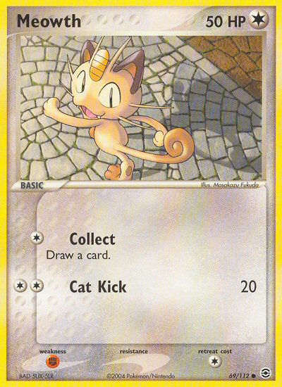 Meowth (69/112) [EX: FireRed & LeafGreen] | Tabernacle Games