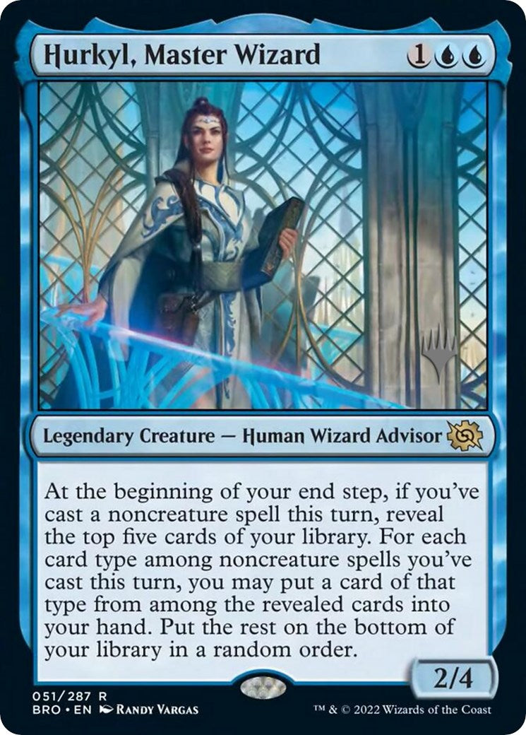 Hurkyl, Master Wizard (Promo Pack) [The Brothers' War Promos] | Tabernacle Games