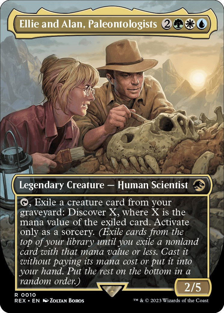 Ellie and Alan, Paleontologists (Borderless) [Jurassic World Collection] | Tabernacle Games