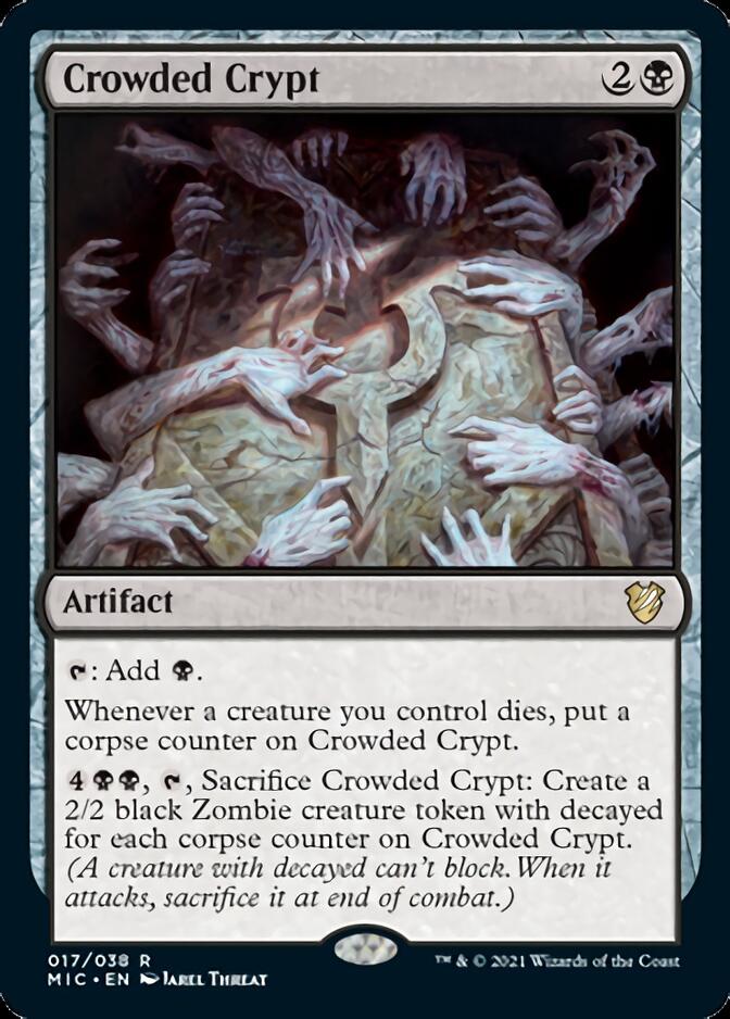 Crowded Crypt [Innistrad: Midnight Hunt Commander] | Tabernacle Games