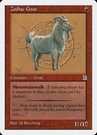 Zodiac Goat [Portal Three Kingdoms] | Tabernacle Games
