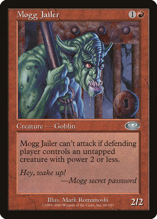 Mogg Jailer [Planeshift] | Tabernacle Games