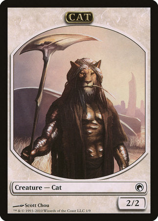 Cat Token [Scars of Mirrodin Tokens] | Tabernacle Games