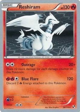 Reshiram (26/114) (Reshiphlosion - Christopher Kan) [World Championships 2011] | Tabernacle Games