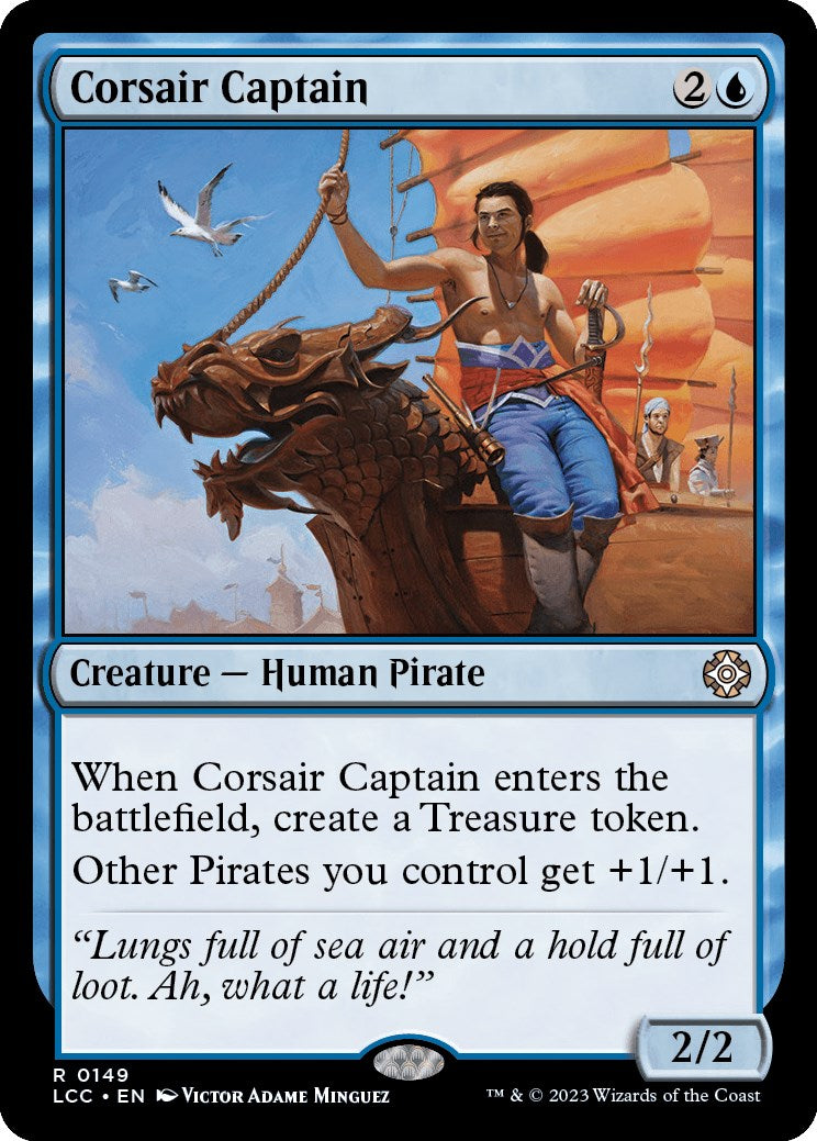 Corsair Captain [The Lost Caverns of Ixalan Commander] | Tabernacle Games