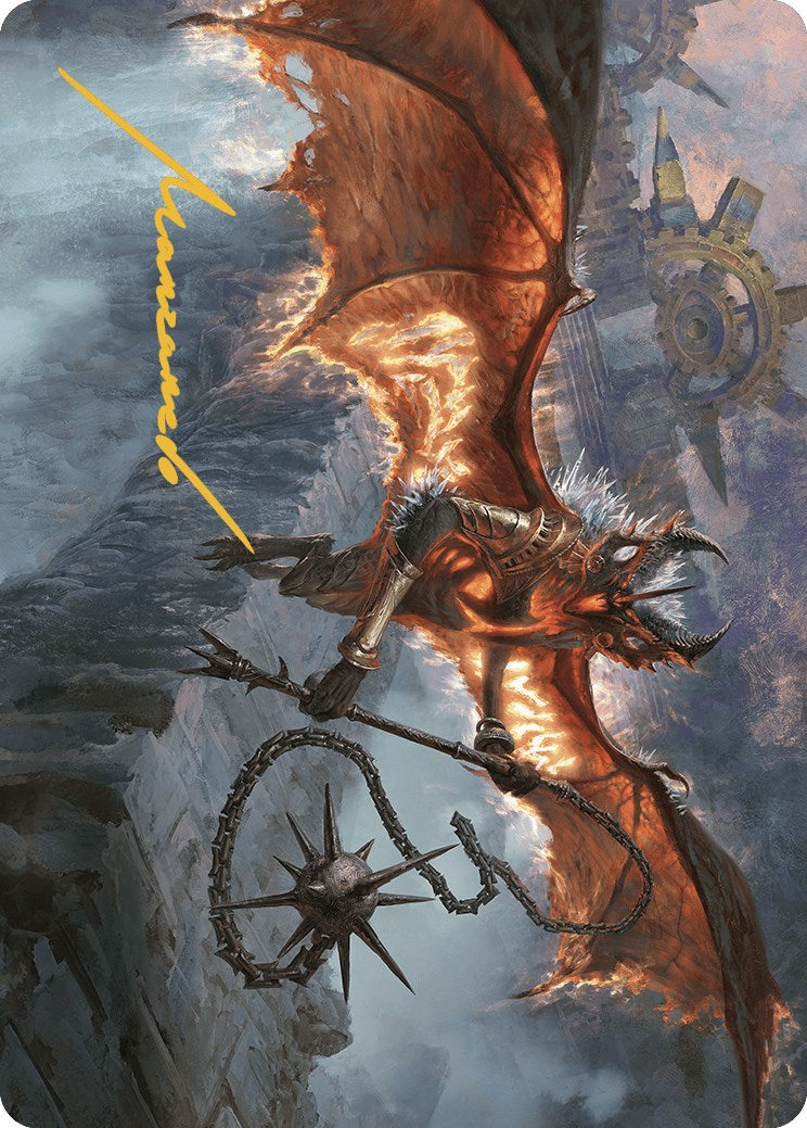 Bloodletter of Aclazotz Art Card (15/81) (Gold-Stamped Signature) [The Lost Caverns of Ixalan Art Series] | Tabernacle Games
