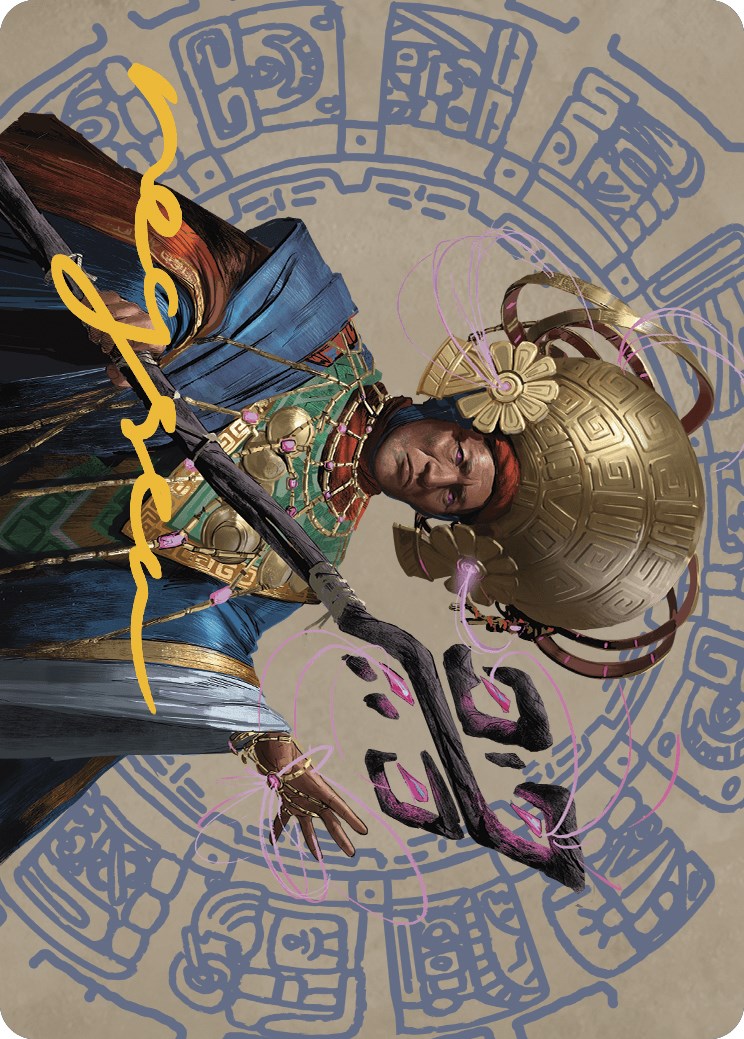 Akal Pakal, First Among Equals Art Card (46/81) (Gold-Stamped Signature) [The Lost Caverns of Ixalan Art Series] | Tabernacle Games