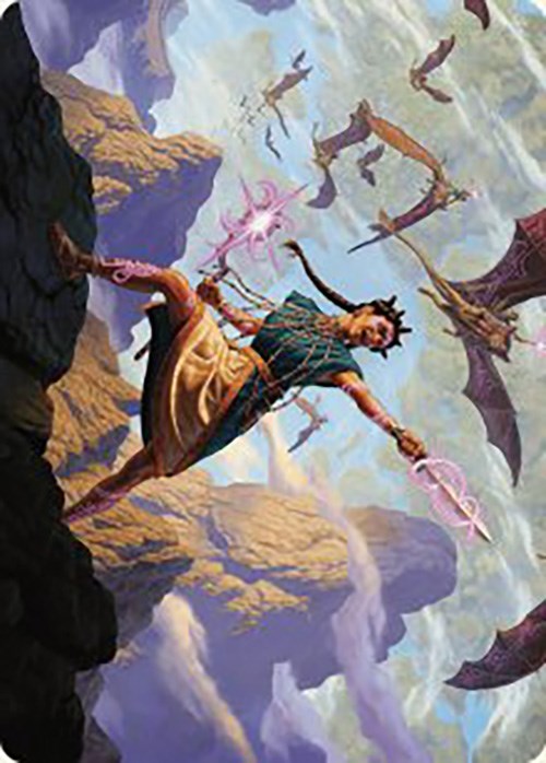 Warden of the Inner Sky Art Card [The Lost Caverns of Ixalan Art Series] | Tabernacle Games