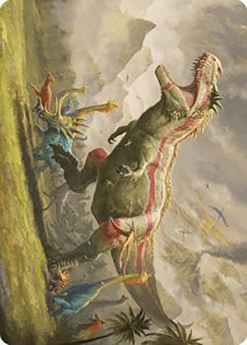 Ghalta, Stampede Tyrant Art Card [The Lost Caverns of Ixalan Art Series] | Tabernacle Games
