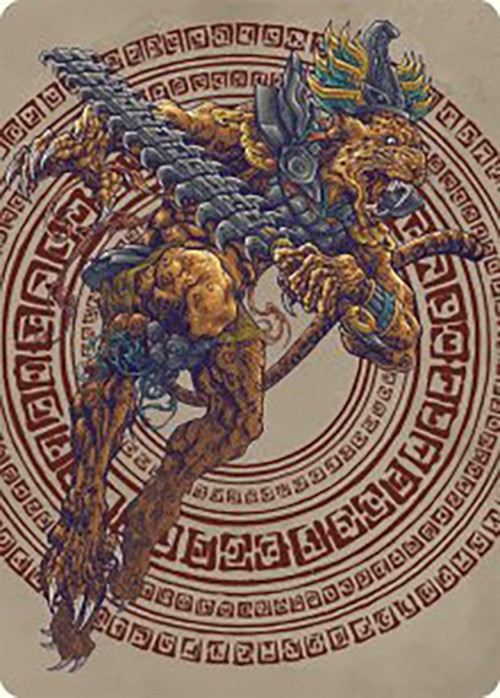 Sovereign Okinec Ahau Art Card [The Lost Caverns of Ixalan Art Series] | Tabernacle Games