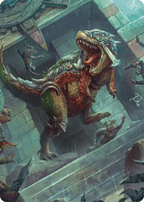 Carnage Tyrant Art Card [The Lost Caverns of Ixalan Art Series] | Tabernacle Games