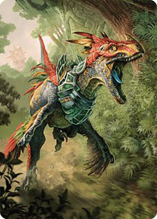 Dinosaur Token Art Card [The Lost Caverns of Ixalan Art Series] | Tabernacle Games