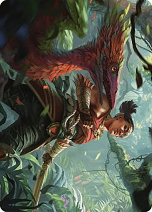 Wayta, Trainer Prodigy Art Card [The Lost Caverns of Ixalan Art Series] | Tabernacle Games