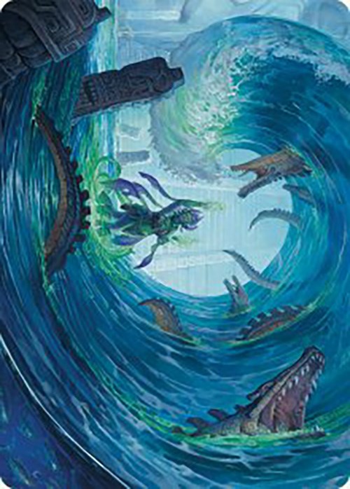 Wave Goodbye Art Card [The Lost Caverns of Ixalan Art Series] | Tabernacle Games