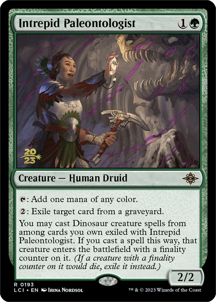 Intrepid Paleontologist [The Lost Caverns of Ixalan Prerelease Cards] | Tabernacle Games