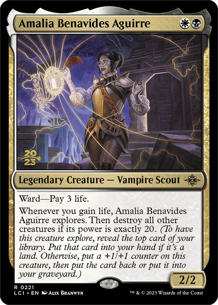 Amalia Benavides Aguirre [The Lost Caverns of Ixalan Prerelease Cards] | Tabernacle Games