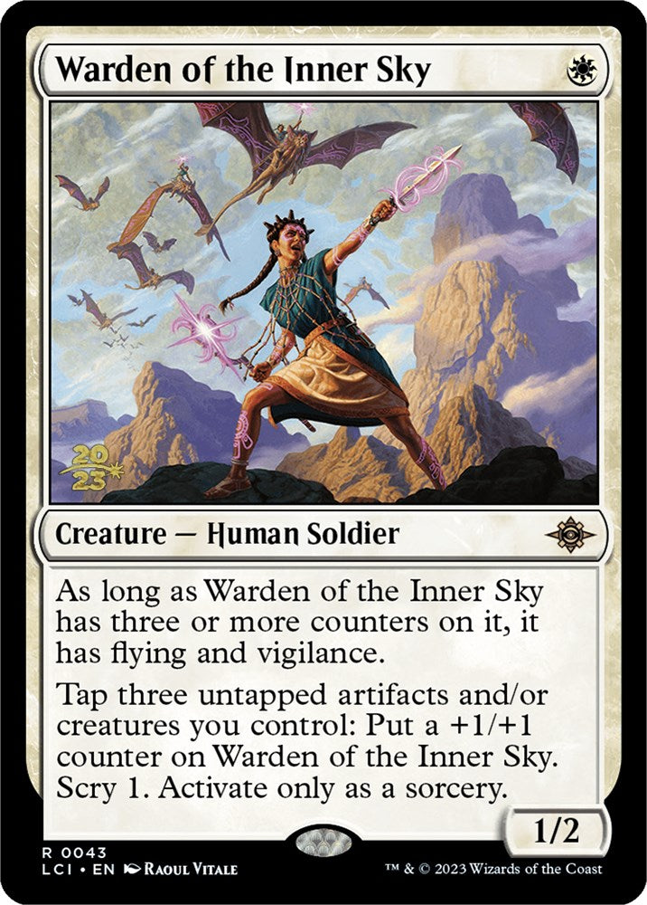 Warden of the Inner Sky [The Lost Caverns of Ixalan Prerelease Cards] | Tabernacle Games