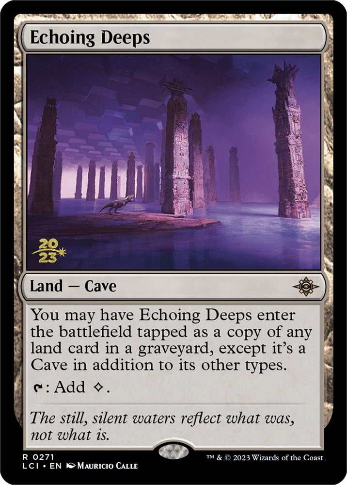 Echoing Deeps [The Lost Caverns of Ixalan Prerelease Cards] | Tabernacle Games