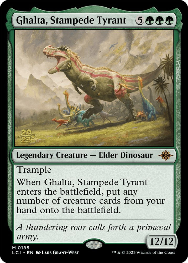 Ghalta, Stampede Tyrant [The Lost Caverns of Ixalan Prerelease Cards] | Tabernacle Games