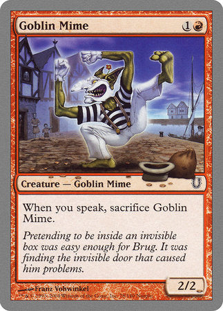 Goblin Mime [Unhinged] | Tabernacle Games