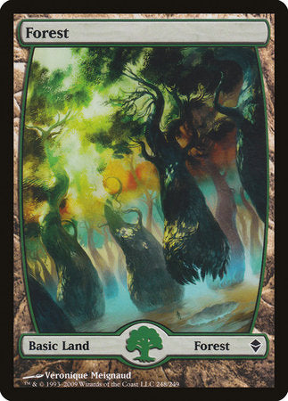 Forest (248) - Full Art [Zendikar] | Tabernacle Games