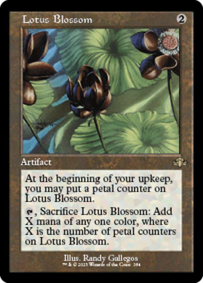 Lotus Blossom (Retro) [Dominaria Remastered] | Tabernacle Games