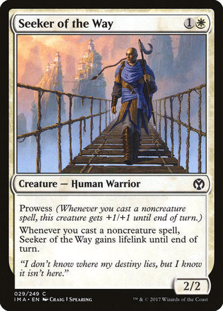 Seeker of the Way [Iconic Masters] | Tabernacle Games