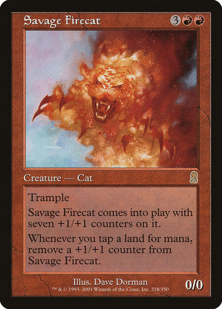 Savage Firecat [Odyssey] | Tabernacle Games