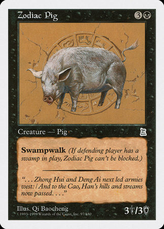 Zodiac Pig [Portal Three Kingdoms] | Tabernacle Games