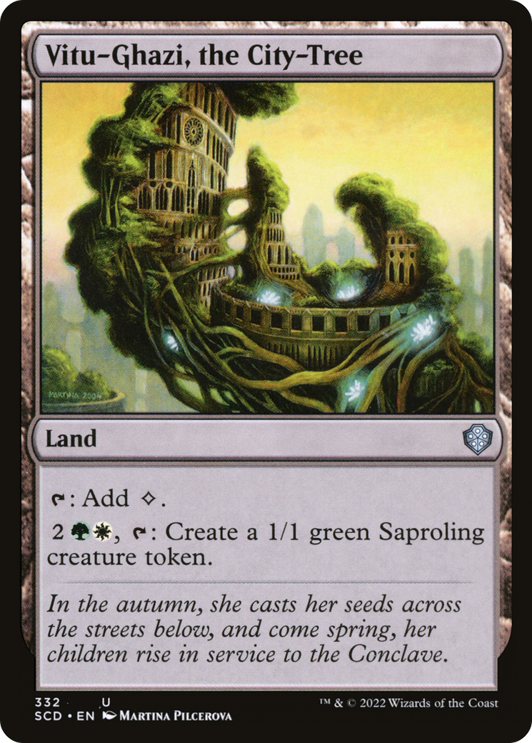 Vitu-Ghazi, the City-Tree [Starter Commander Decks] | Tabernacle Games