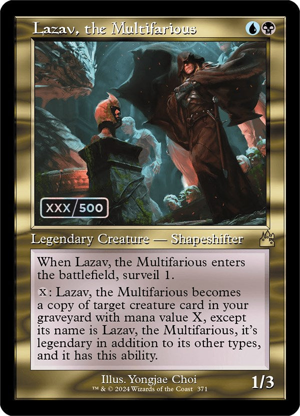 Lazav, the Multifarious (Retro) (Serialized) [Ravnica Remastered] | Tabernacle Games