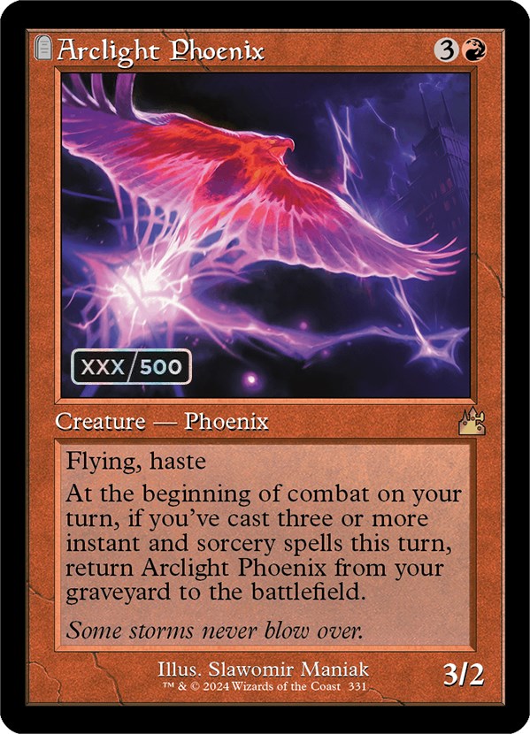 Arclight Phoenix (Retro) (Serialized) [Ravnica Remastered] | Tabernacle Games