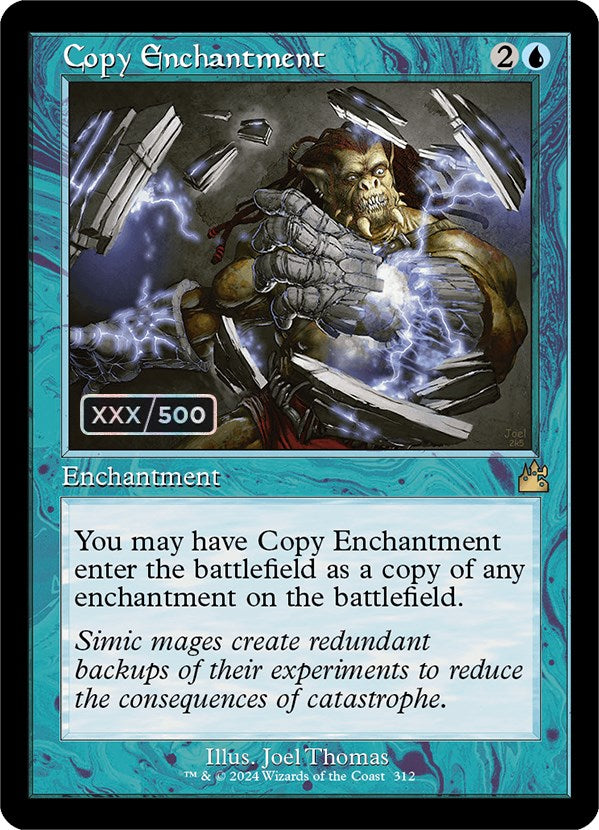 Copy Enchantment (Retro) (Serialized) [Ravnica Remastered] | Tabernacle Games