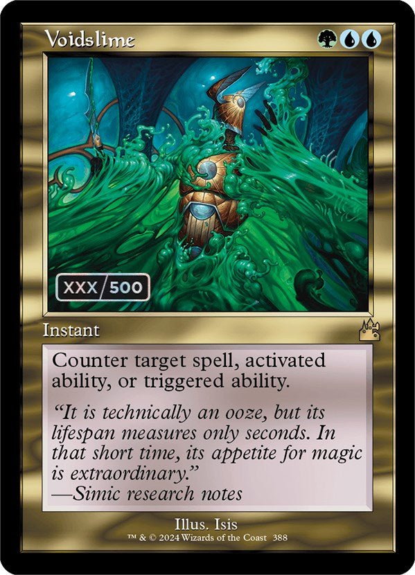 Voidslime (Retro) (Serialized) [Ravnica Remastered] | Tabernacle Games
