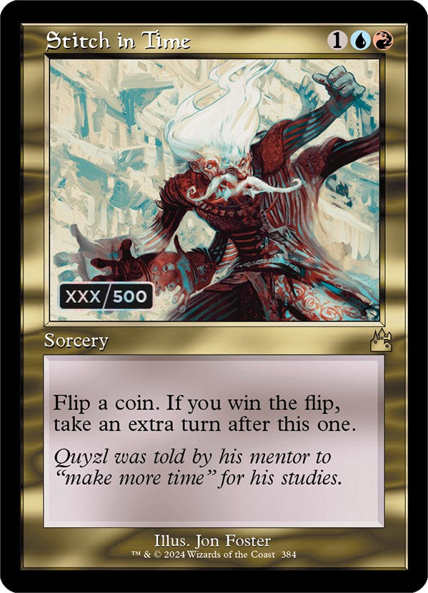 Stitch in Time (Retro) (Serialized) [Ravnica Remastered] | Tabernacle Games