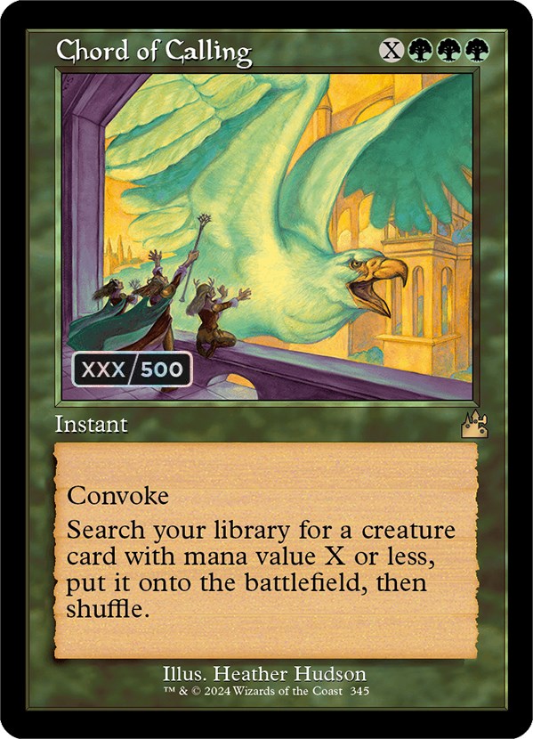 Chord of Calling (Retro) (Serialized) [Ravnica Remastered] | Tabernacle Games