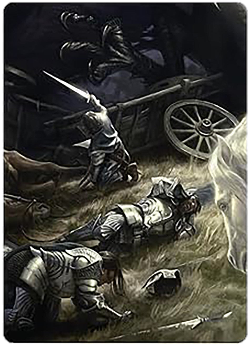 Courageous Resolve Art Card [The Lord of the Rings: Tales of Middle-earth Art Series] | Tabernacle Games