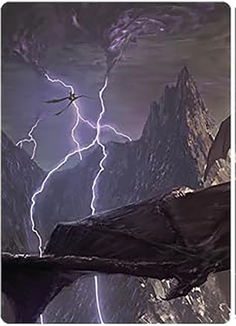 Call Forth the Tempest Art Card [The Lord of the Rings: Tales of Middle-earth Art Series] | Tabernacle Games