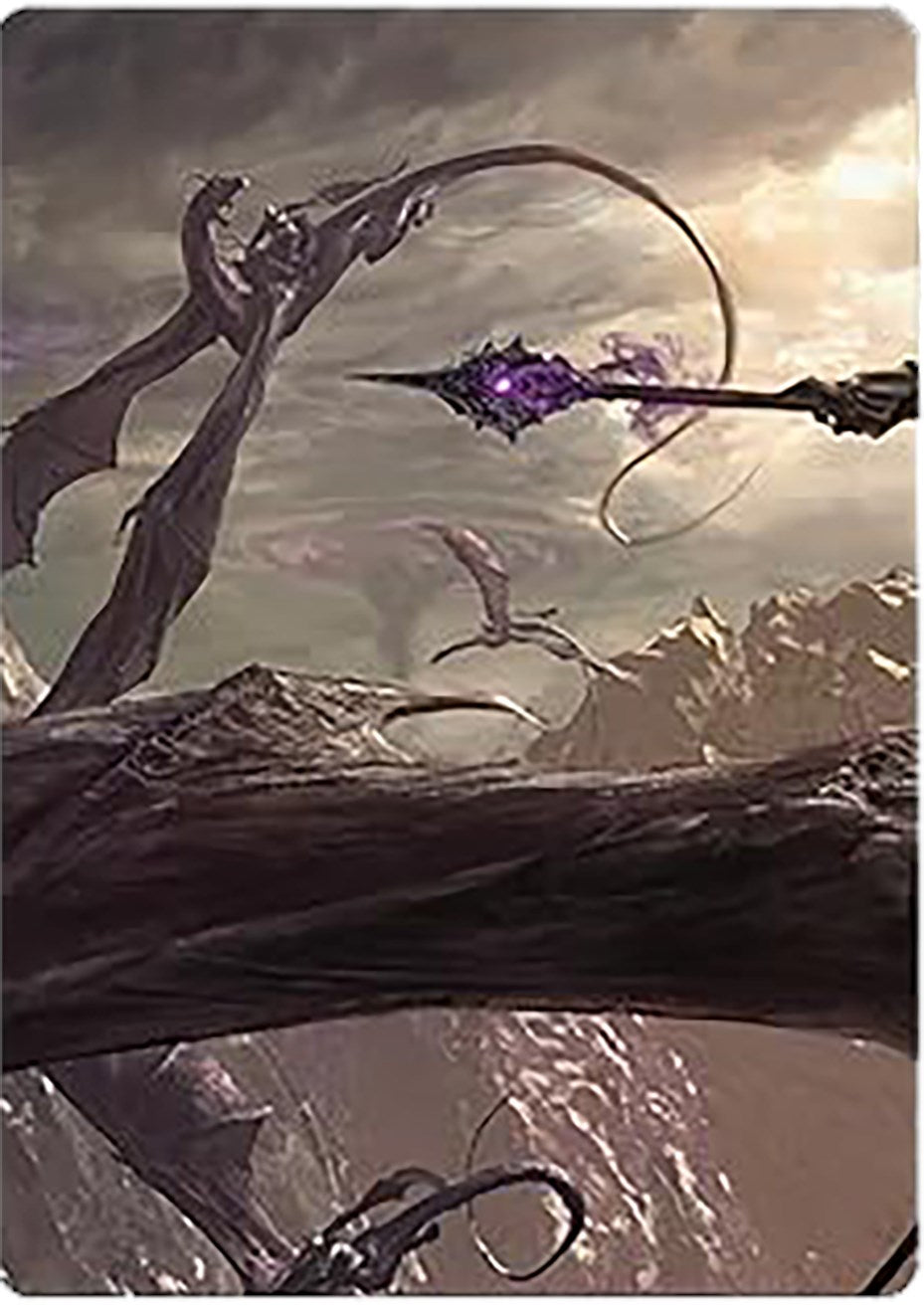 Nazgul Battle-Mace Art Card [The Lord of the Rings: Tales of Middle-earth Art Series] | Tabernacle Games