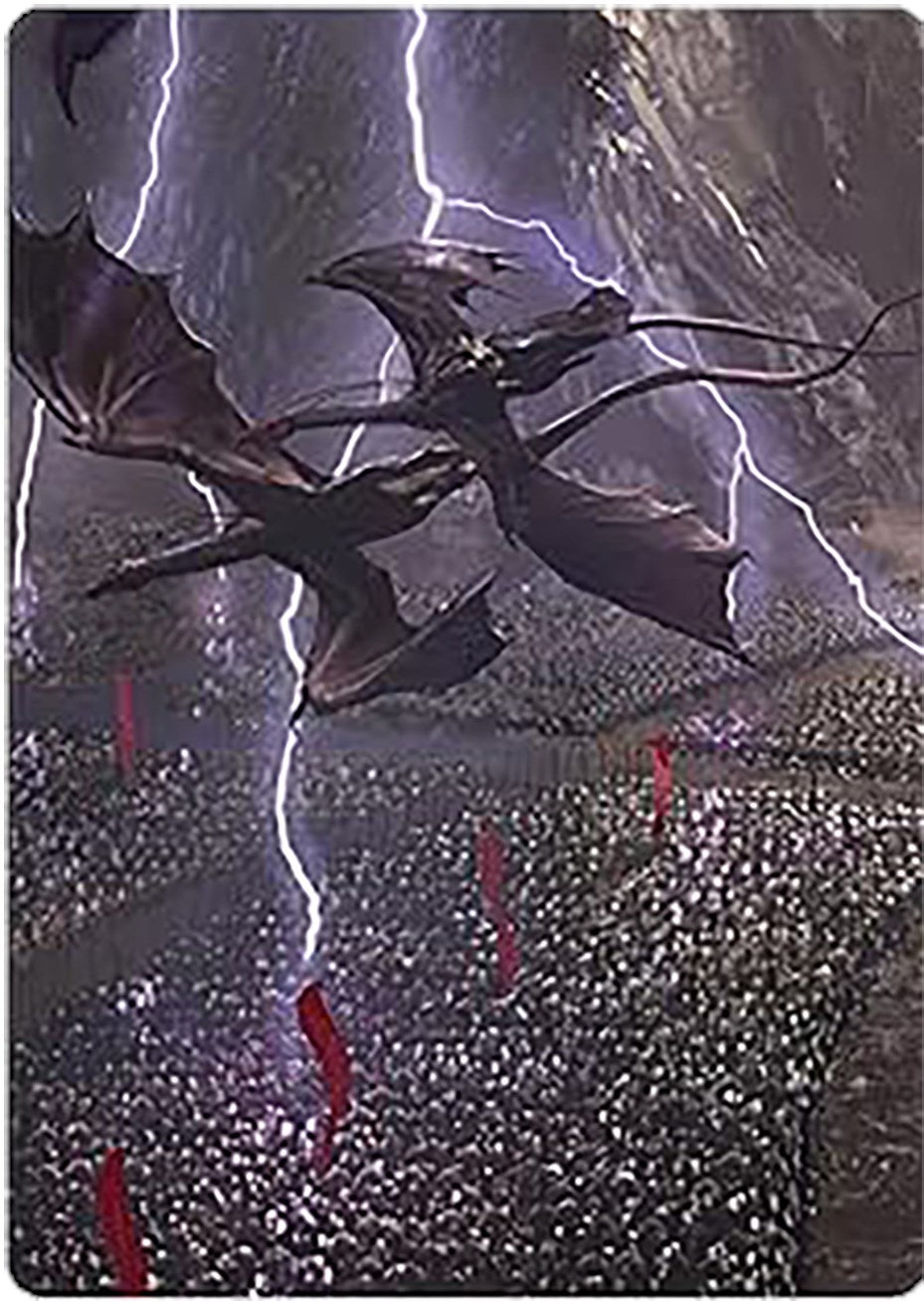 Mordor on the March Art Card [The Lord of the Rings: Tales of Middle-earth Art Series] | Tabernacle Games