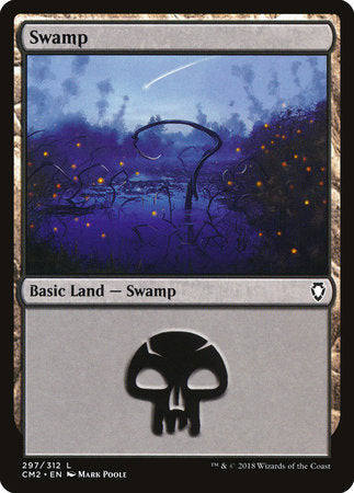 Swamp (297) [Commander Anthology Volume II] | Tabernacle Games